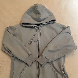 TNA Cozy Aritzia Boyfriend Zip Up Hoodie